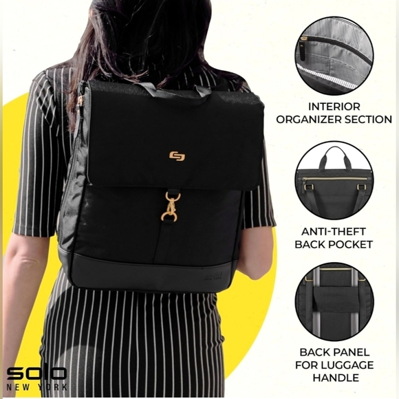 Solo New York Hybrid Tote for Women - Tote Bags for Work - NWOT - Picture 4 of 9